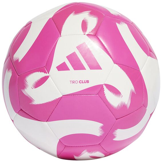 adidas Piłka TIRO Club HZ6913 różowa, Kolor: biały, Rozmiar: 4