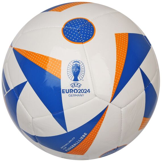 adidas Piłka Euro24 Club Fussballliebe IN9371, Kolor: biały, Rozmiar: 5