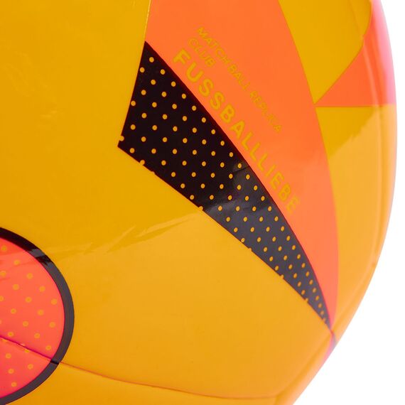 adidas Piłka Euro24 Club Fussballliebe IP1615, Kolor: pomarańczowy, Rozmiar: 5, 3 zdjęcie
