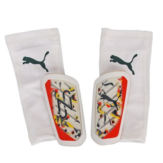 Puma Nagolenniki piłkarskie NEYMAR Jr Ultra Flex Sleeve 030921-01, Kolor: biały, Rozmiar: L