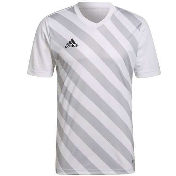 adidas Koszulka ENTRADA 22 GFX JSY HF0129 biała, Kolor: biały, Rozmiar: XXL