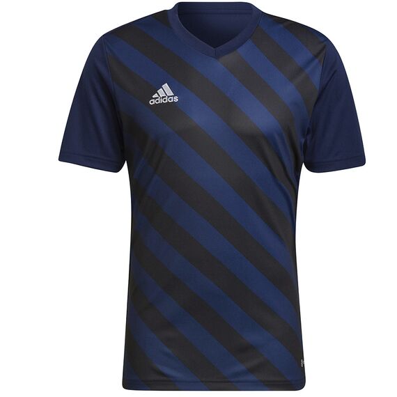 adidas Koszulka ENTRADA 22 GFX JSY HF0131 granatowa, Kolor: granatowy, Rozmiar: S