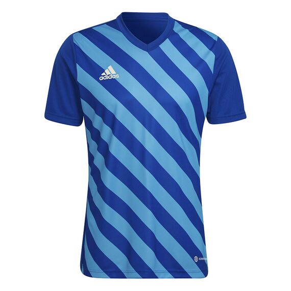 adidas Koszulka ENTRADA 22 GFX JSY HF0116 niebieska, Kolor: niebieski, Rozmiar: S
