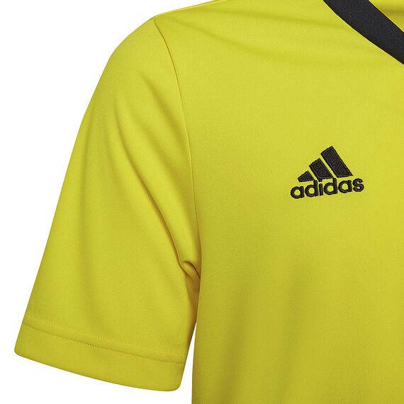 adidas Koszulka młodzieżowa ENTRADA 22 JSY Y HI2127 żółta, Kolor: żółty, Rozmiar: 176 cm, 4 zdjęcie