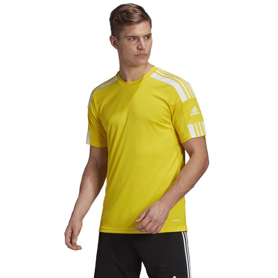 adidas Koszulka SQUADRA 21 JSY GN5728 żółta, Kolor: żółty, Rozmiar: XXL, 4 zdjęcie