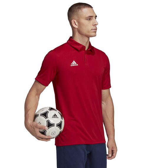 adidas Koszulka Polo ENTRADA 22 Polo H57489 czerwona, Kolor: czerwony, Rozmiar: S, 3 zdjęcie