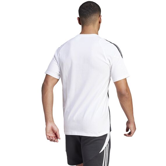 adidas Koszulka TIRO 24 Sweat Tee IR9353 biała, Kolor: biały, Rozmiar: XXL, 2 zdjęcie adidas Koszulka TIRO 24 Sweat Tee IR9353 biała, Kolor: biały, Rozmiar: XXL, 2 zdjęcie