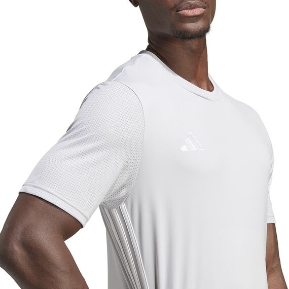 adidas Koszulka Tabela 23 JSY IA9143 biała, Kolor: szary, Rozmiar: S, 4 zdjęcie