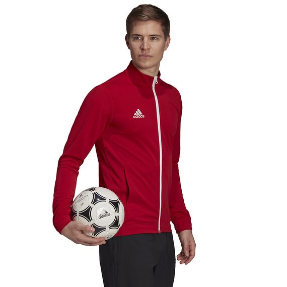 adidas Bluza piłkarska ENTRADA 22 Track Jacket H57537, Kolor: czerwony, Rozmiar: XXXL, 3 zdjęcie