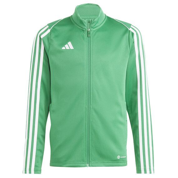 adidas Bluza TIRO 23 JKT Junior IC7872 zielona, Kolor: zielony, Rozmiar: 152 cm