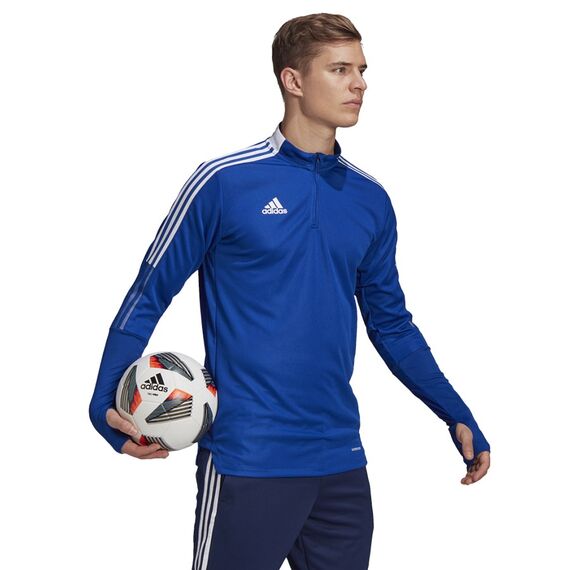 adidas Bluza TIRO 21 Training Top GH7302, Kolor: niebieski, Rozmiar: S, 4 zdjęcie