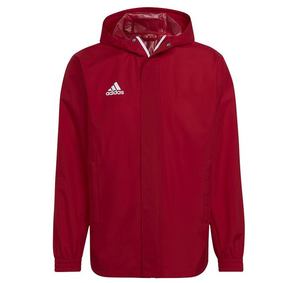 adidas Kurtka piłkarska ENTRADA 22 AW Jacket HG6299 czerwona, Kolor: czerwony, Rozmiar: XXXL