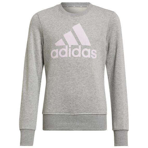 adidas Bluza młodzieżowa Big Logo SWT HM8706 szara, Kolor: szary, Rozmiar: 152 cm