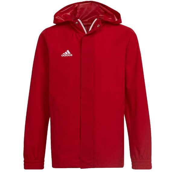 adidas Kurtka ENTRADA 22 AW Jacket IK4013 czerwona, Kolor: czerwony, Rozmiar: 116 cm