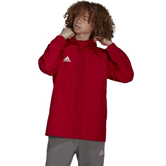 adidas Kurtka piłkarska ENTRADA 22 AW Jacket HG6299 czerwona, Kolor: czerwony, Rozmiar: XL, 2 zdjęcie