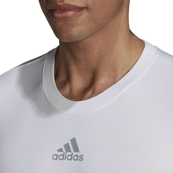 adidas Koszulka TECHFIT LS Top CR H23121 biała, Kolor: biały, Rozmiar: L, 3 zdjęcie