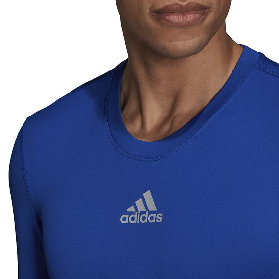 adidas Koszulka TECHFIT LS Top CR H23127 niebieska, Kolor: niebieski, Rozmiar: XL, 3 zdjęcie