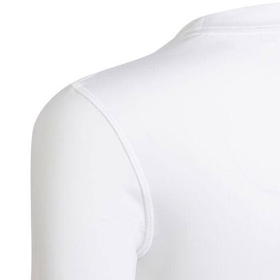 adidas Koszulka dla dziecki TECHFIT LS Tee Y H23156 biała, Kolor: biały, Rozmiar: 128 cm, 3 zdjęcie
