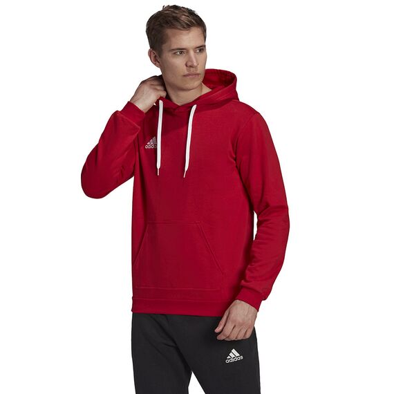 adidas Bluza ENTRADA 22 Hoody H57514 czerwona, Kolor: czerwony, Rozmiar: S, 2 zdjęcie