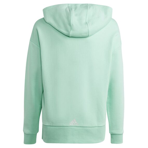 adidas Bluza D Hoody Jr HR5825, Kolor: zielony, Rozmiar: 176 cm, 2 zdjęcie