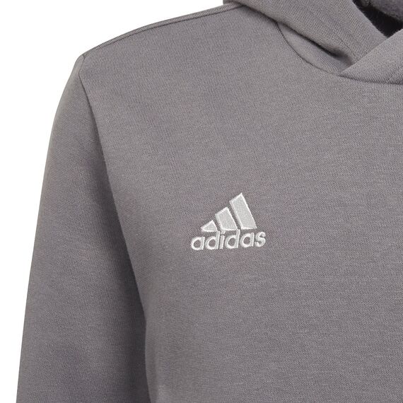 adidas Bluza młodzieżowa ENTRADA 22 Hoody H57515 szara, Kolor: szary, Rozmiar: 140 cm, 3 zdjęcie