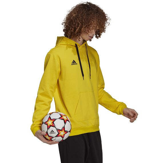 adidas Bluza ENTRADA 22 Hoody HI2140, Kolor: żółty, Rozmiar: XL, 3 zdjęcie