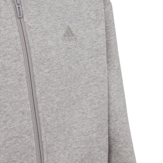 adidas Bluza młodzieżowa Fleece Full-Zip Hoody Jr IC5008, Kolor: szary, Rozmiar: 152 cm, 3 zdjęcie