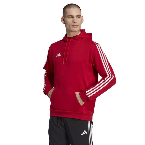 adidas Bluza TIRO 23 SW Hoody HS3600 czerwona, Kolor: czerwony, Rozmiar: M