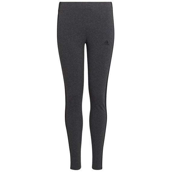 adidas Legginsy 3S Leg Jr HB7937, Kolor: szary, Rozmiar: 134 cm