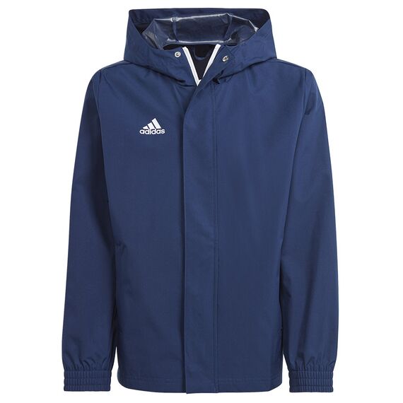 adidas Kurtka ENTRADA 22 AW Jacket Jr IK4012 niebieska, Kolor: granatowy, Rozmiar: 176 cm