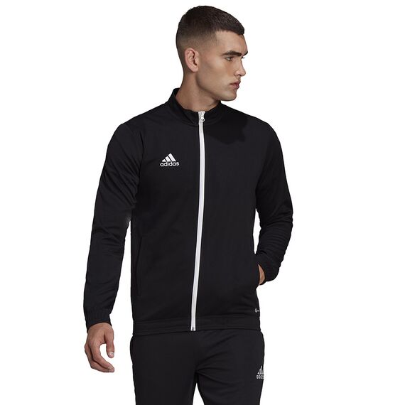 ADIDAS bluza sportowa męska na zamek treningowa Entrada HB0573 czarna, Kolor: czarny, Rozmiar: XXXL, 3 zdjęcie