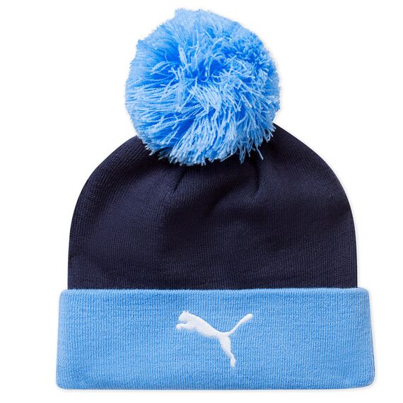 Puma Czapka Manchester City Pom Pom Beanie 025613-03, Kolor: niebieski, Rozmiar: one size, 2 zdjęcie Puma Czapka Manchester City Pom Pom Beanie 025613-03, Kolor: niebieski, Rozmiar: one size, 2 zdjęcie