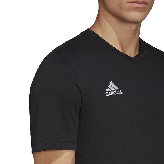 ADIDAS koszulka męska treningowa t-shirt sportowy Entrada czarna, Kolor: czarny, Rozmiar: XXXL, 4 zdjęcie