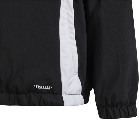 ADIDAS kurtka przeciewdeszczowa chłopięca IM8798 czarna, Kolor: czarny, Rozmiar: 116 cm, 3 zdjęcie