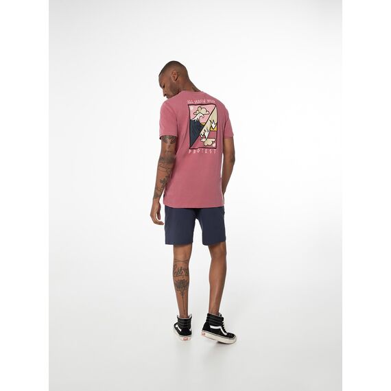 PROTEST Koszulka męska PRTABDIEL czerwona, Kolor: czerwony, Rozmiar: XL, 8 zdjęcie