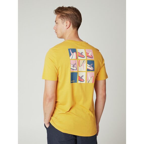 PROTEST Koszulka męska PRTOALO żółta, Kolor: żółty, Rozmiar: S, 4 zdjęcie PROTEST Koszulka męska PRTOALO żółta, Kolor: żółty, Rozmiar: S, 4 zdjęcie