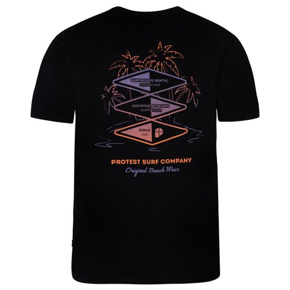 PROTEST Koszulka męska PRTANTONEY czarna, Kolor: czarny, Rozmiar: XL