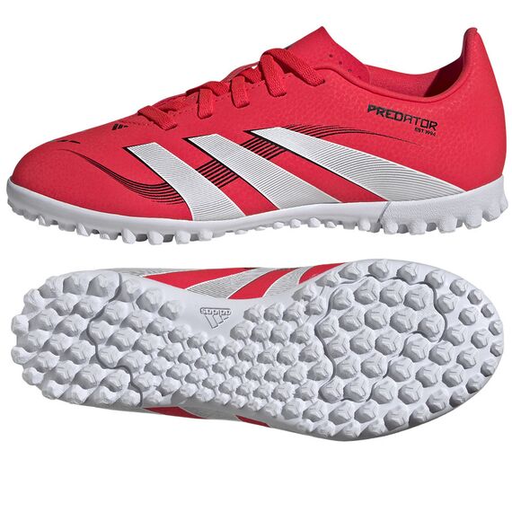 adidas Buty Predator Club Jr TF ID3805, Kolor: czerwony, Rozmiar: 36 2/3
