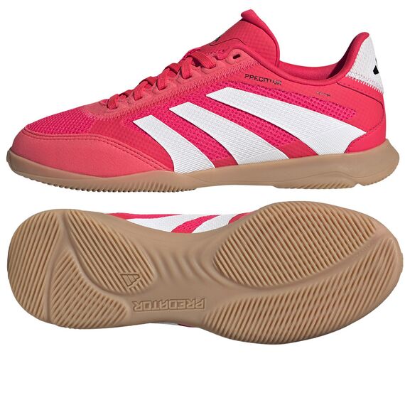 adidas Buty dziecięce Predator League Jr IN ID3828 różowe, Kolor: czerwony, Rozmiar: 36