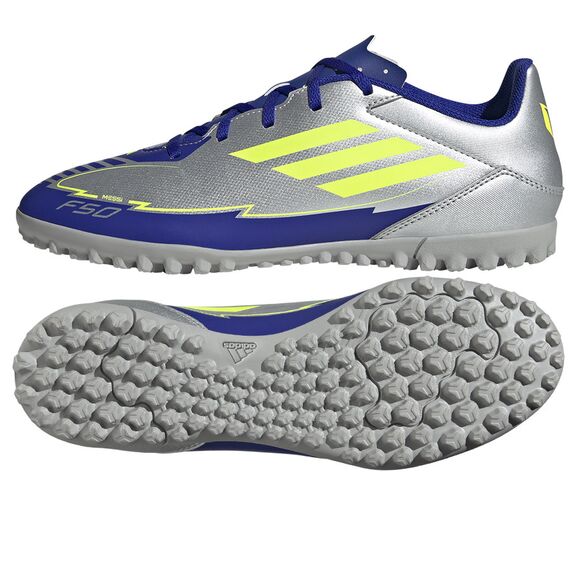 adidas Buty F50 MESSI Club TF IH0917, Kolor: srebrny, Rozmiar: 45 1/3