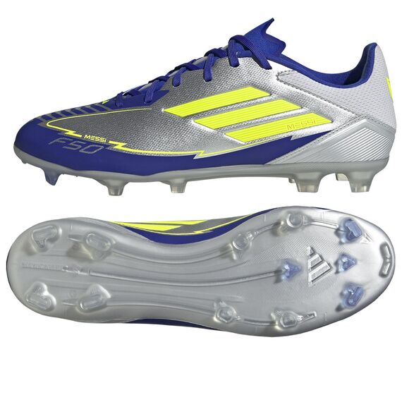 adidas Buty F50 League FG/MG IH0918 srebrne, Kolor: srebrny, Rozmiar: 44 2/3