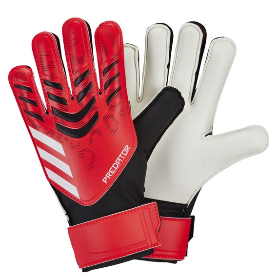 adidas Rękawice bramkarskie dla dzieci Predator GL TRN Jr JH3811, Kolor: czerwony, Rozmiar: 7