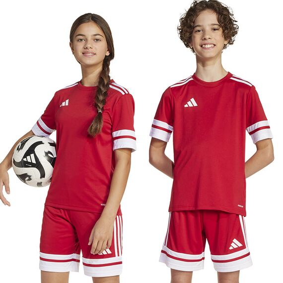 adidas Koszulka SQUADRA 25 JSY Jr JJ0051 czerwona, Kolor: czerwony, Rozmiar: 176 cm