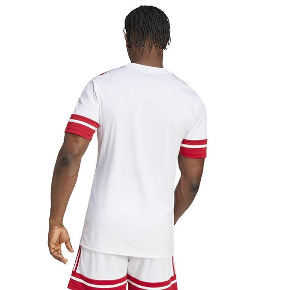 adidas Koszulka SQUADRA 25 JSY JG5829 biało-czerwona, Kolor: biały, Rozmiar: L, 2 zdjęcie