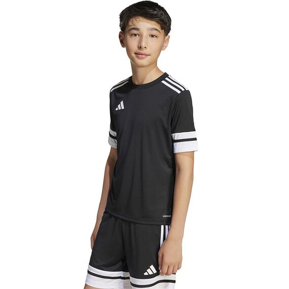 adidas Koszulka dziecięca czarna SQUADRA 25 JSY Y JJ0052, Kolor: czarny, Rozmiar: 176 cm, 2 zdjęcie adidas Koszulka dziecięca czarna SQUADRA 25 JSY Y JJ0052, Kolor: czarny, Rozmiar: 176 cm, 2 zdjęcie