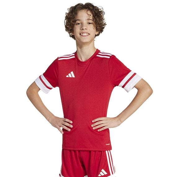 adidas Koszulka SQUADRA 25 JSY Jr JJ0051 czerwona, Kolor: czerwony, Rozmiar: 176 cm, 3 zdjęcie