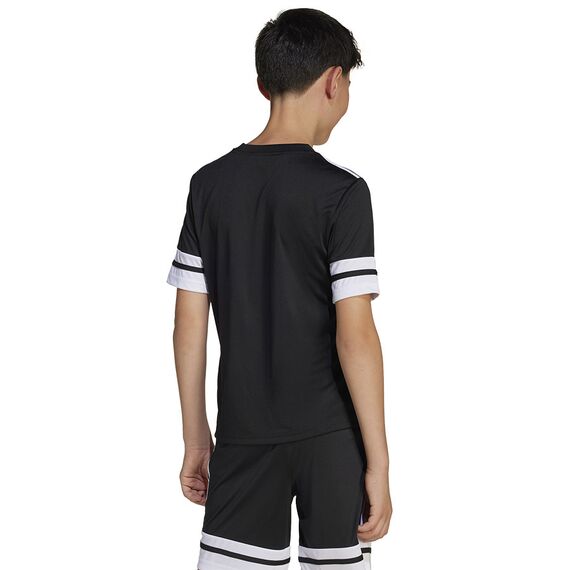 adidas Koszulka dziecięca czarna SQUADRA 25 JSY Y JJ0052, Kolor: czarny, Rozmiar: 152 cm, 3 zdjęcie