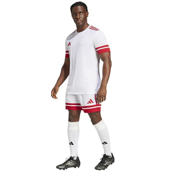 adidas Koszulka SQUADRA 25 JSY JG5829 biało-czerwona, Kolor: biały, Rozmiar: XL, 4 zdjęcie