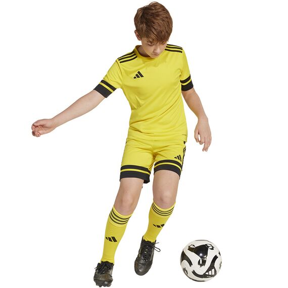 adidas Koszulka dla dzieci SQUADRA 25 JSY Y JJ0056 żółta, Kolor: żółty, Rozmiar: 176 cm, 4 zdjęcie