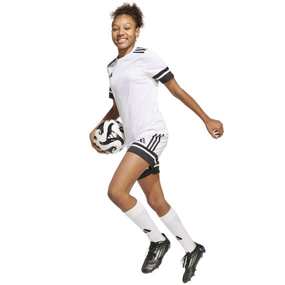 adidas Koszulka dziecięca SQUADRA 25 JSY Y JJ0057 biała, Kolor: biały, Rozmiar: 164 cm, 4 zdjęcie